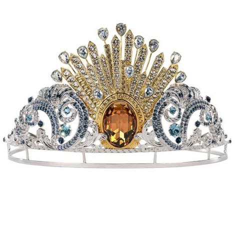 Versace and Swarovski Tiara for the Vienna Opera Ball 2019